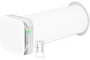 Turbionaire Trend HRV 150 WM Unidad VMC Descentralizada con Recuperación de Calor, Sensor Humedad, Mando a distancia, Temporizador, 8 Velocidades, Flujo de Aire Reversible, 158 mm, 3 años de garantía