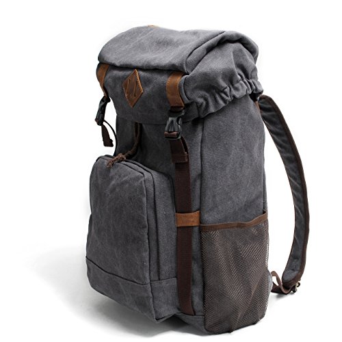 Preisvergleich Produktbild MaiJin Unisex Hohe Kapazität Leinwand Reiserucksack