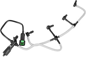 X AUTOHAUX No.1521487 Diesel Fuel Return Overflow Line Hose Leak Off Pipe with Sensor for Ford Mondeo 1.8 TDCi 07-15 for Ford Focus Hatchback 1.8 TDCi 05-12