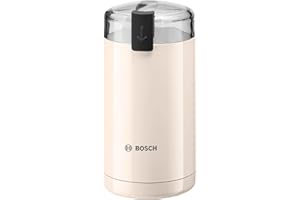 ‎BOSCH Bosch Kaffeemühle TSM6A017C, Edelstahl-Schlagmesser, Sicherheitsfunktion, 180 W, 75g Bohnenbehälter, elektrisch, creme