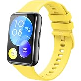 CONSTRAIN - Huawei ile uyumlu Watch Fit 2 Kordon Spor Silikon Kordon Mix 43
