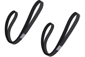 3DREMOTE 2 correas para máquina de pan 537 mm compatible con Domo, Quigg, Severin, Eureka, Silvercrest Modelo: 80S3M537