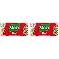 Knorr Beef Stock Cubes gluten-free to add a rich beef flavour to your dishes 20x 10 g (Pack of 2)