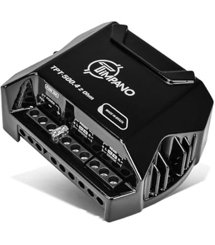 Timpano TPT-3000 - Amplificador Compacto De 2 Ohmios, 3000 Vatios, 1 Canal, Amplificador De Rango Completo Clase D Para La Instalación De Altavoces De Coche, Altavoces, Controladores Y Tweeters En - Foto 12
