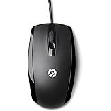 HP X500 Mouse Ottico, Nero