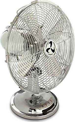 CasaFan Tischventilator "Tradition TV 30 CH", Durchmesser 300 mm, chrom-glänzend, 303050