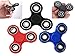 Price comparison product image LIVIVO ® TRI FIDGET FINGER SPINNER FIDGET HAND TOY EDC POCKET DESK FOCUS ADHD ANXIETY STRESS REDUCER AUSTISM UK (Blue)