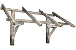 Verdelook Auvent bois de pin imprégné 140 x 67 x 80 cm