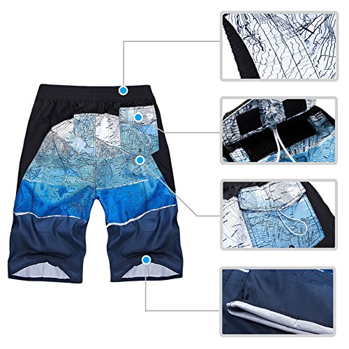 Rmine Herren Badeshorts Schnell Trockend Boardshorts Gr. M-5XL - 5