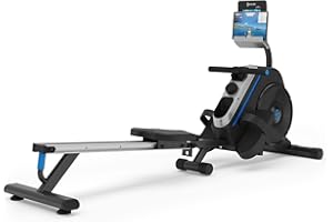 Capital Sports Maquina de Remo Magnética para Casa, Aparatos para Hacer Ejercicio Plegable, Rowing Machine 8 Niveles de Resistencia, Remo Fitness con Pantalla LCD, Rodillos para Proteger el Suelo