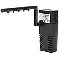 BAISALJI Fish Tank Filter, Aquarium Oxygenation Filtration Cycle Three-in-One, a Filter that can be Used at both High and Low Water Levels in the Fish Tank. (Rain Filter)