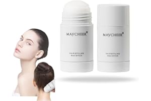 AMBIZION Cera Pelo, Cera para el Pelo, Hair Wax Stick, Anti Frizz Pelo, Peinados Clean look, Fijacion Larga Duracion, Todo Tipo Cabellos, Fijador Pelos Sueltos Baby Hair Mujer, Barra de Cera Cabello