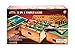 Price comparison product image UKayed ® 5 in 1 Deluxe Games Table - Pool - Football - Tennis - Chess - Backgamman -