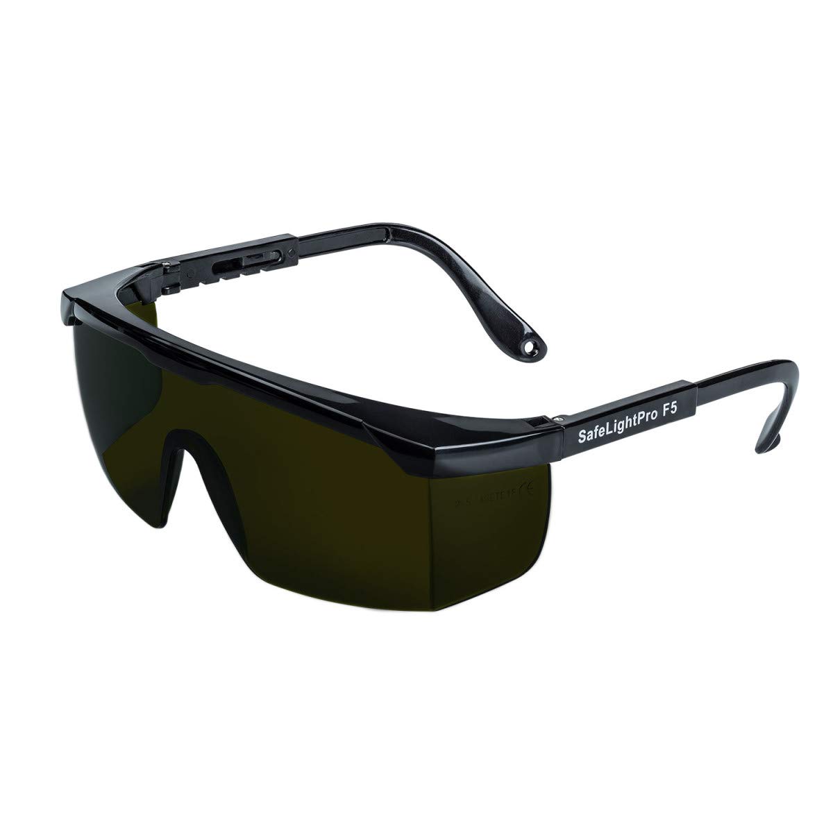 AGETECH SafeLightPro - Gafas de protección para depilación HPL/IPL, Protección UV, unisex, Negro