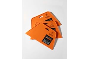 PEACOCK FEATHER LIMITED Peacock Feather Wallpaper Smoothing Tool – Professional DIY Wallpaper Hanging Smoother for Air Bubble Removal, Seam Pressing, Vinyl Application, and Wall Covering Installation - [Pack of 3]