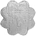 Wallaboo Baby Blanket Nore, Superb Quality blanket, 85cm x 85cm, Stylish & Durable Faux Suede with Warm and Soft Shearling Inner, Grey