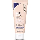 Swisme Silk Touch 4 in 1 Moisturizer and Glow Primer for Face | 2% Niacinamide l Hydrating, Lightweight, Long-Lasting | Pore
