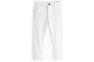 NEXT Niños Pantalones Chinos elásticos de Corte Pitillo