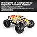 Produktbild MachinYeseed ZD Racing 9116 1/8 Skala 4WD Bigfoot RC Karosserie-Chassis-Rahmen Geländewagen-Fahrzeug Shell Cover Rad DIY Ersatzteile orange und gelb