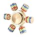 Produktbild OYOTRIC Six Corner Fidget Spinner Messing Hand Fingertip Spinner-Spielzeug mit Fluoreszenz-gr¨¹ner Farbe f¨¹r Kinder und Erwachsene Fidget Toys Hand Spinner Finger Spielzeug f¨¹r Kinder und Erwachsene Spielzeug Geschenke Stress Reducer, Stress Relief, Autismus - Spin Time 1-3 Minuten
