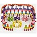 120Pcs/Set Authentic Standard Wooden Children Domino Game Fun Toys Gift