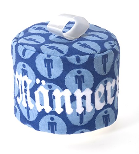 Witziger Klorollenhut ~ Männerolle ~ Männer WC Toilette Rollenhalter Klorolle