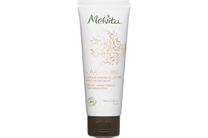 Melvita - Crème mains Argan Bio - Crème Naturelle à 99%, Certifiée Bio - Nourrit, Répare et Protège - Fabriquée en France - Tube 75ml