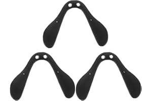 COHEALI 3Pcs Coussinets De Nez RéGlables Pour Lunettes De Cyclisme, Support De Nez En Caoutchouc Et MéTal, Accessoires Pour Lunettes De Sport Et De Soleil