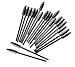 Qingsun 50pcs Disposable Eyelash Brushes Mascara Wands Eyebrow Brush Makeup Tool