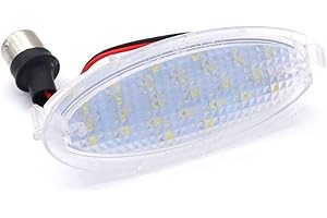 PolarLander 6000K 18SMD Led Luz de matrícula para O-Pel Astra F Corsa A-B Vectra B Astra Classic Astra-G + Zafira-A