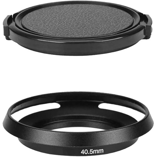 Copriobiettivo A Scatto Da 40,5 Mm Per Sony E F/3.5-5.6/PZ 16-50 OSS Per Sony Alpha A6500 A6100 A6300 A6000, Fire-Rock Lens Cover Per Nikkor 10mm F/2.8 Lens-2 Confezioni - Foto 3