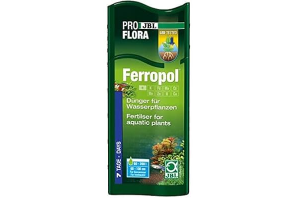JBL Ferropol 250ml, Fertilisant pour plantes en aquarium d'eau douce
