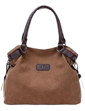 Damen Vintage Schultertasche Can