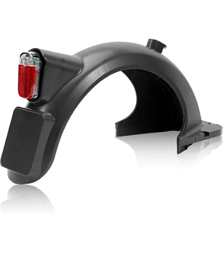 Garde-boue Arrière NEGRO – Pour Segway Ninebot KickScooter E2/E2Plus, Anti-boue, Facile à Installer, Style Moderne