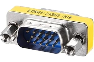 ISTARCOMPUTER Adaptateur CHANGEUR DE Genre DB15 VGA Male/Male VGA SVGA HD15