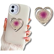 Crysendo Universal Heart Shape Pop Holder for All iPhone & Android