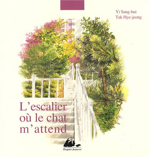 couverture de : L'escalier o&ugrave; le chat m'attend