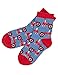 Hatley Boy's Kids Crew Farmer Jack Ankle Socks, Blue, 7 Years (Manufacturer Size:Large (4-7 Years))