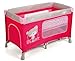 OLMITOS Folding Travel Cot Park pink