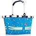 Produktbild Reisenthel IA4049 Carrybag XS Kids klappbarer Kinder-Einkaufskorb 5 L, Polyester, blau, 19,5 x 33,5 x 18 cm