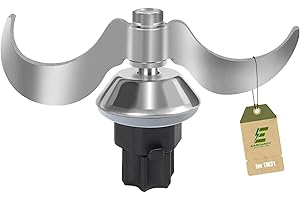 EASCANDY Lame Pétrin for Thermomix® TM31 – Acier Inoxydable Robuste pour Pétrir Pâtes à Pain et Pâtisserie