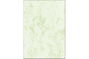 SIGEL DP372 Carta da Lettere / Carta marmorizzata, beige, A4, 90 g, 100 fogli