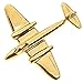 Price comparison product image Clivedon Gloster Meteor Boxed Pin - Gold