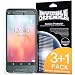 Produktbild Nexus 5X Schutzfolie Invisible Defender (4 Pack/ Maximale HD Klarheit) Nexus 5X Displayschutz Lebenslange Garantie, perfekte Touch Präzision, High Definition (HD) Durchsichtige Folie für das Google Nexus 5X (2015)