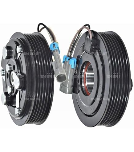 Embrayage Magnétique NRF 380080 Pour Compresseur Climatisation - Compatible Renault Clio, Espace, Trafic, Master, Megane