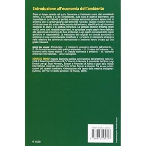 Introduzione all'economia dell'ambiente