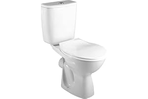 Pack WC à poser 3/6L ROCA SOPHIA sortie horizontale - Blanc