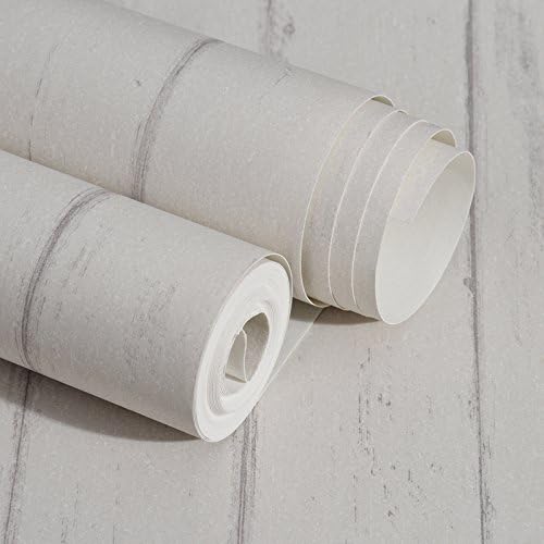 JSLCR American country wallpaper blue white distressed wood stripe the Mediterranean non-woven wall wallpaper,83601
