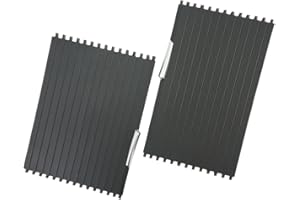 ZYNCUE Juego de 2 persianas enrollables para consola central para BMW X5 X6 E70 E71 2007-2014