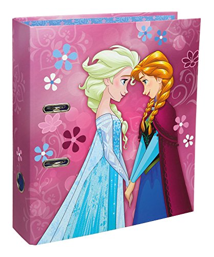 Preisvergleich Produktbild Undercover FRWD0630 - Schulordner A4 Disney Frozen, Rückenbreite 8 cm, pink